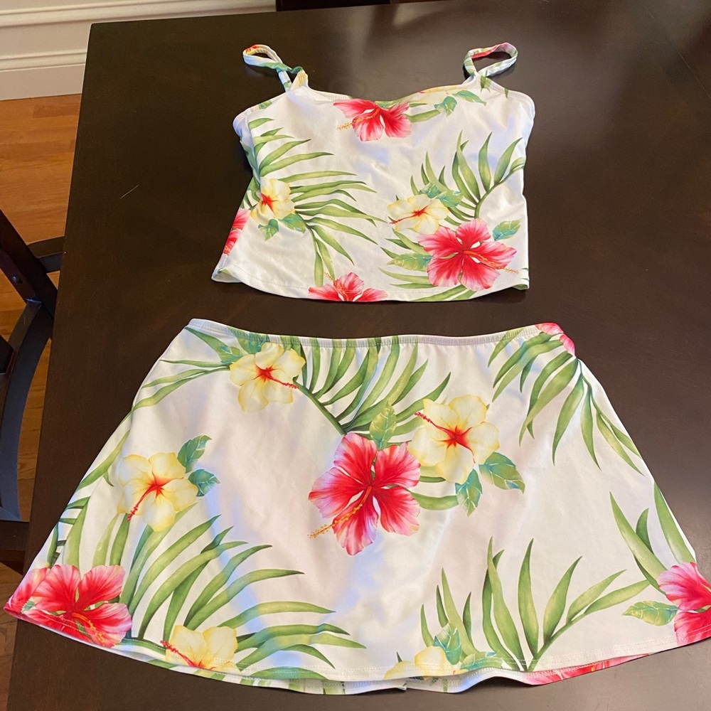 Athena Tankini (sz 10) and skirt bottom (sz 12)